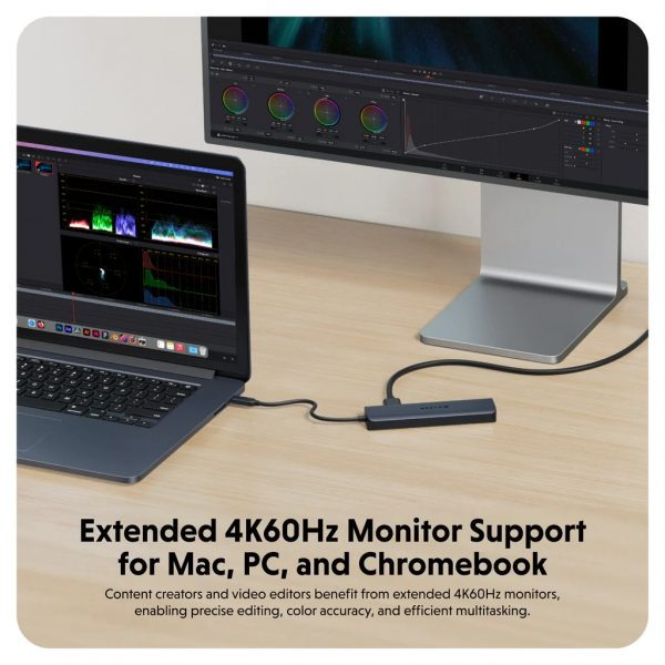 Hub chuyển đổi HyperDrive Next 7 in 1 Port Type-C HD4003GL-HD4003GL-7