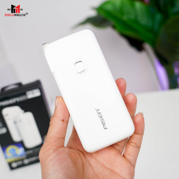 Pin sạc dự phòng Pisen 10.000 mAh 20W Quick High Power Box-TSD308WT-13