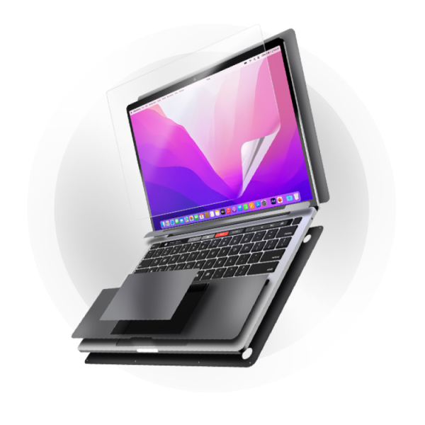 Bộ dán MacBook Pro M1 13 inch 2020 Mocoll 6 in 1-MOC5458-4