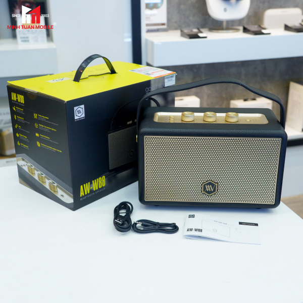 Loa Bluetooth Alpha Works W88-AWW88BLK-10