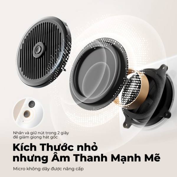 Loa Karaoke di động SoundPEATS Hi Singing-HISINGWHT-7