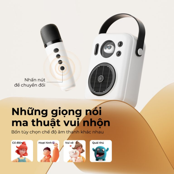 Loa Karaoke di động SoundPEATS Hi Singing-HISINGWHT-9
