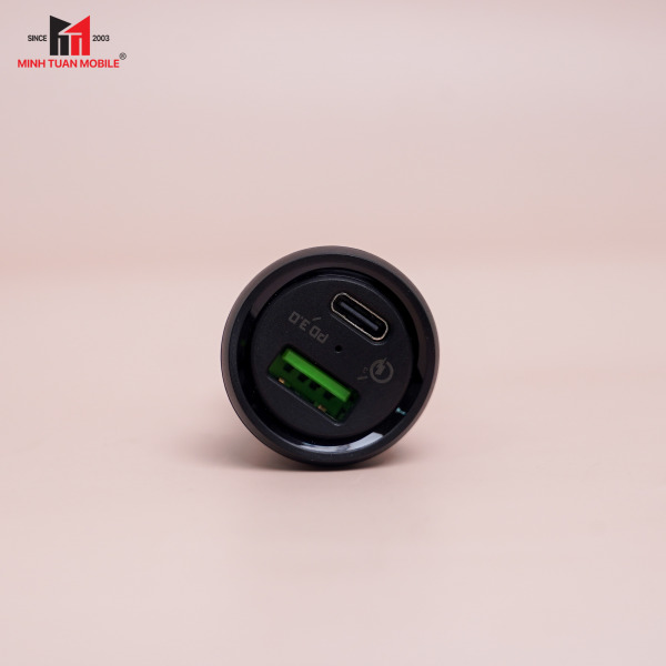 Tẩu sạc Oto 2 cổng Spigen 27W Type-C PD Steadiboost-000CP25597-10