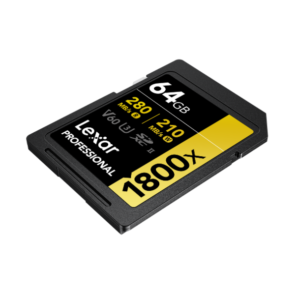 Thẻ nhớ Lexar 64GB 1800x SDXC UHS-II 280MB s-LSD1800064G-BNNNG-3