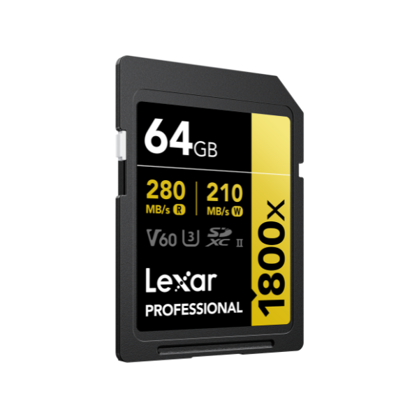 Thẻ nhớ Lexar 64GB 1800x SDXC UHS-II 280MB s-LSD1800064G-BNNNG-4