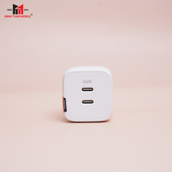 Cốc sạc nhanh 2 cổng Spigen 45W ArcStation Wall Charger-ACH03716-6