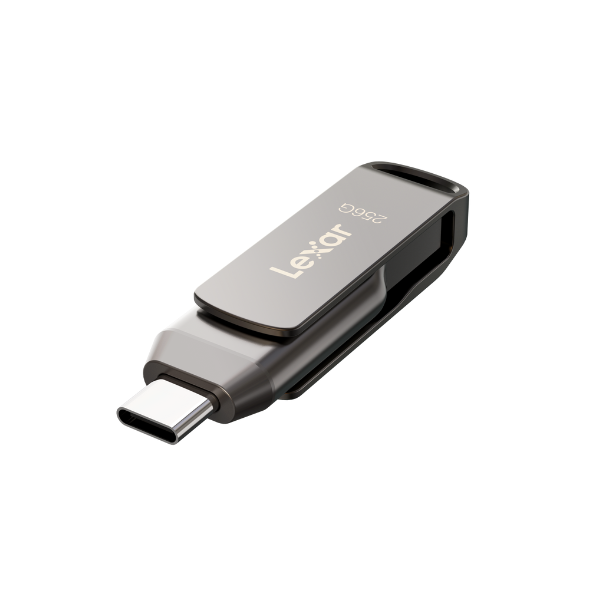 USB Lexar 256GB JumpDrive Dual Drive D400 USB 3.1 Type-C-LJDD400256G-BNQNG-3