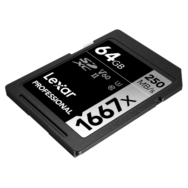 Thẻ nhớ Lexar Professional 64GB 1667X SDXC UHS-II 250MB s-LSD64GCB1667-4