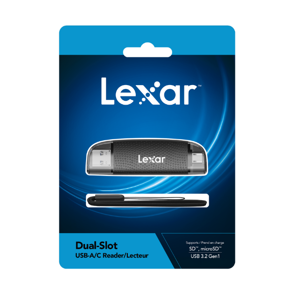 Đầu đọc thẻ nhớ Lexar Dual Slot MicroSD SD Card Reader-LRW310U-BNBNG-6