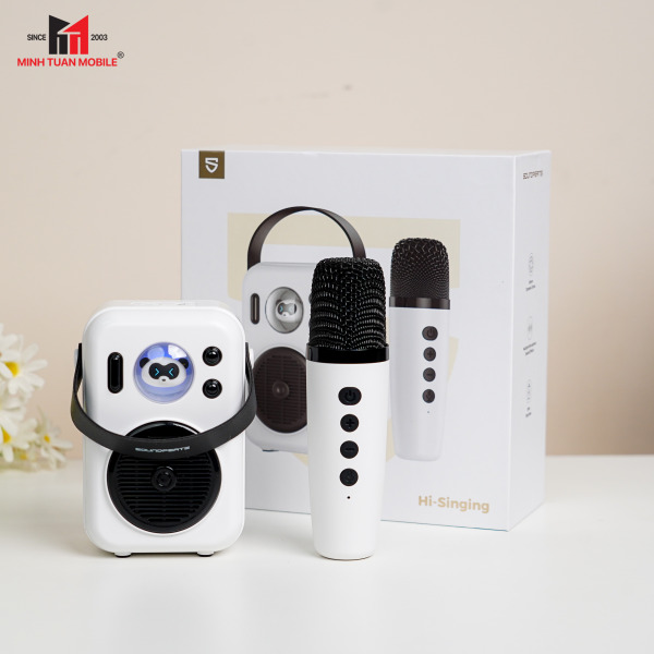 Loa Karaoke di động SoundPEATS Hi Singing-HISINGWHT-17