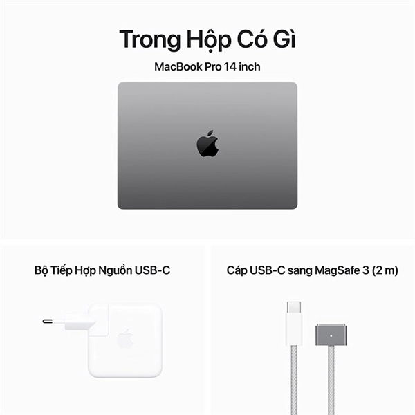 MacBook Pro M3 14 inch 8GB 512GB Chính Hãng VN-MACBOOK PRO 14 M3 512GB-10