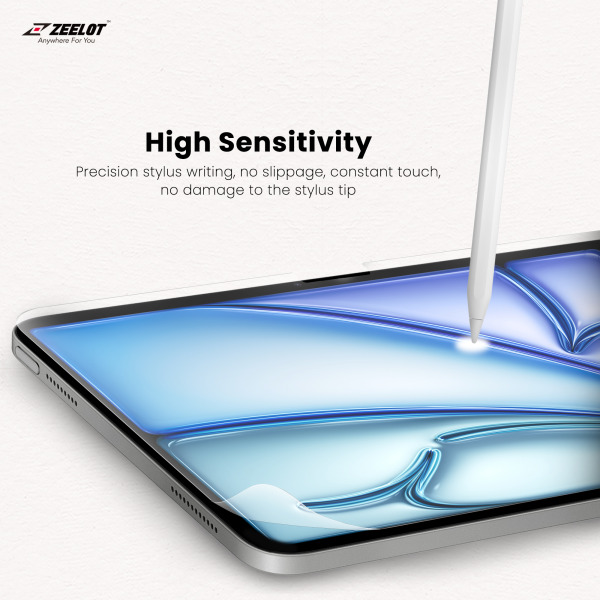 Miếng dán iPad Air 11 inch (Air 7 6) Zeelot Paper Like Film cao cấp-521266-2