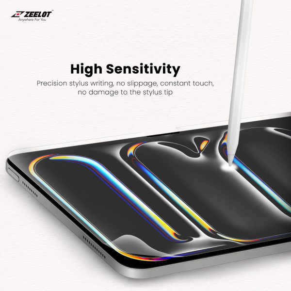 Miếng dán iPad Pro Air 13 inch (Air 7 6) Zeelot Paper Like Film cao cấp-521211-5