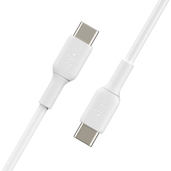 Cáp Type-C to Type-C Belkin 60W vỏ nhựa 1M-CAB003BT1MWH-3