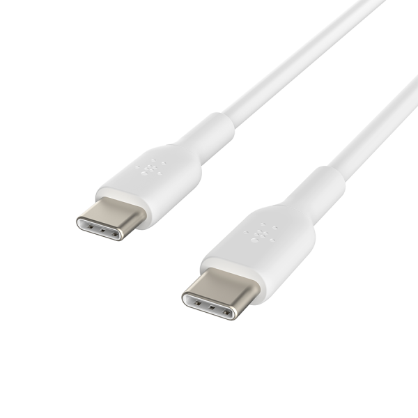 Cáp Type-C to Type-C Belkin 60W vỏ nhựa 2M-CAB003BT2MWH-2