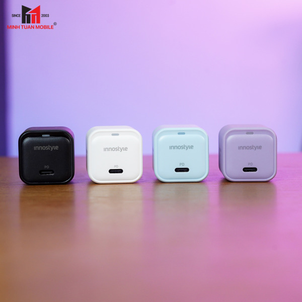 Cốc sạc nhanh Innostyle 20W Type-C Ultra Minicube II-IMC20G2LV-2