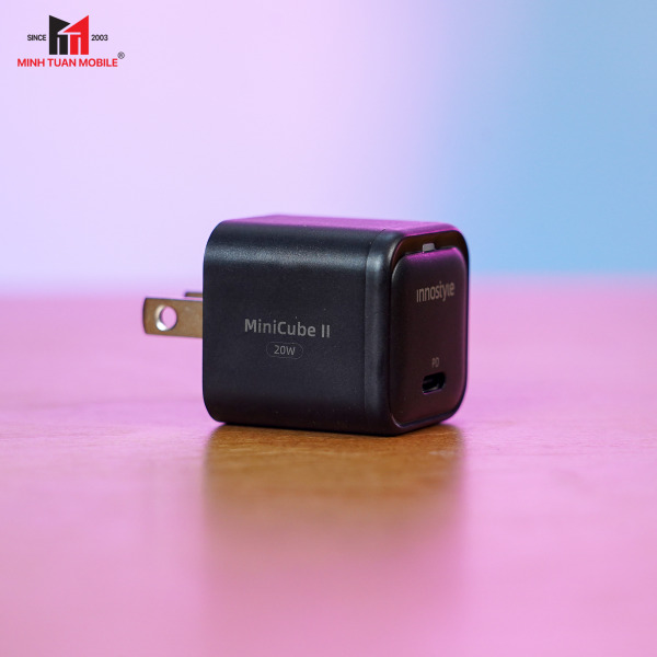 Cốc sạc nhanh Innostyle 20W Type-C Ultra Minicube II-IMC20G2LV-12