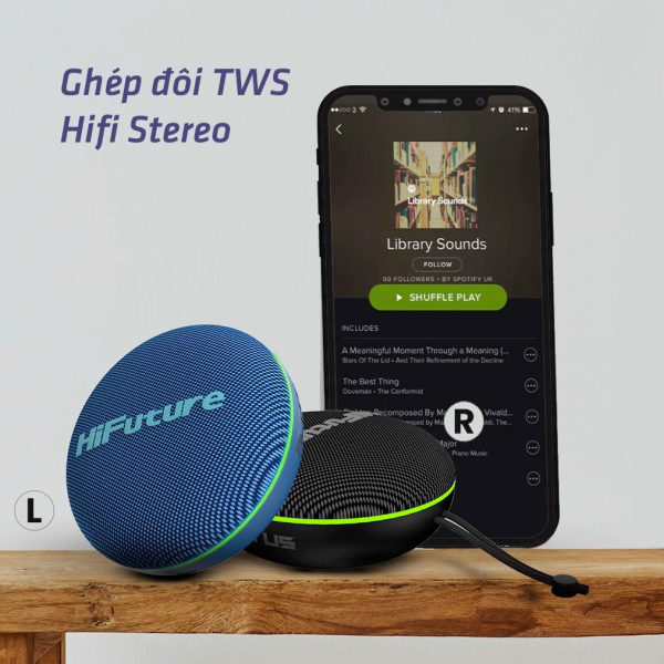 Loa Bluetooth HiFuture Altus-HFS005BK-8