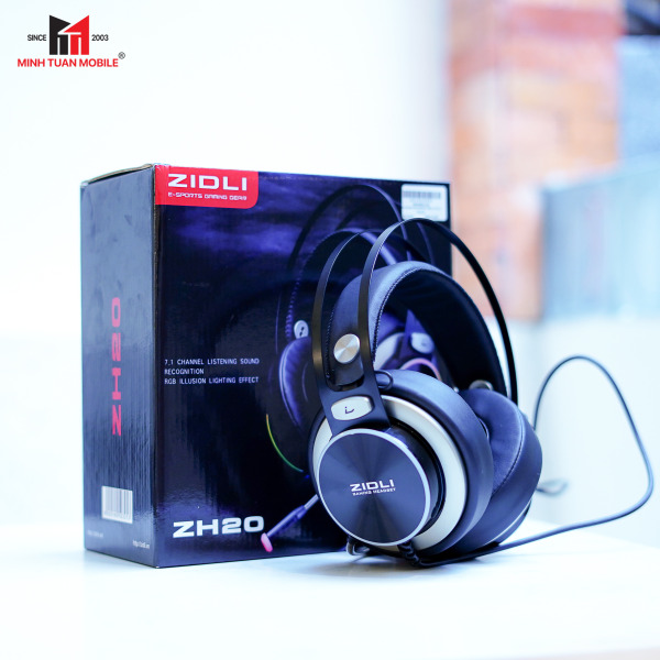 Tai nghe Gaming Zidli ZH20 7.1 Led RGB USB-ZIDH0123-7