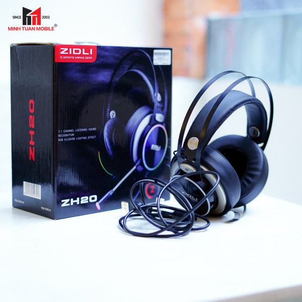 Tai nghe Gaming Zidli ZH20 7.1 Led RGB USB-ZIDH0123-9