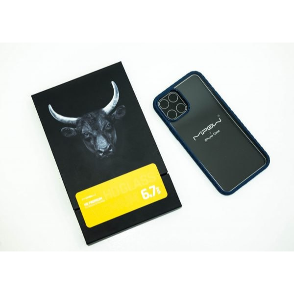 Ốp lưng iPhone 12 12 Pro Mipow Tempered Glass-PS07BL-3