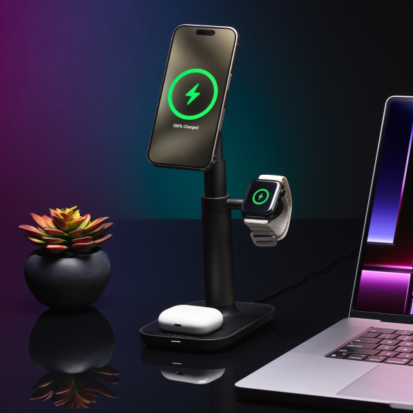 Đế sạc không dây Mophie Snap+ 3 in 1 Extendable Stand-401311349-10