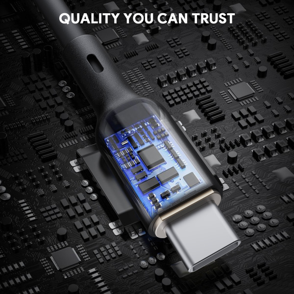 Cáp Type-C to Type-C Aukey 240W Silicone 1.8M-CB-SCC242-BLK-12