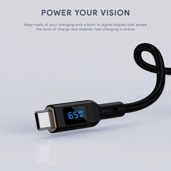 Cáp Type-C to Type-C Aukey 100W Bọc Dù 1.8M-CB-MCC102-BLK-6