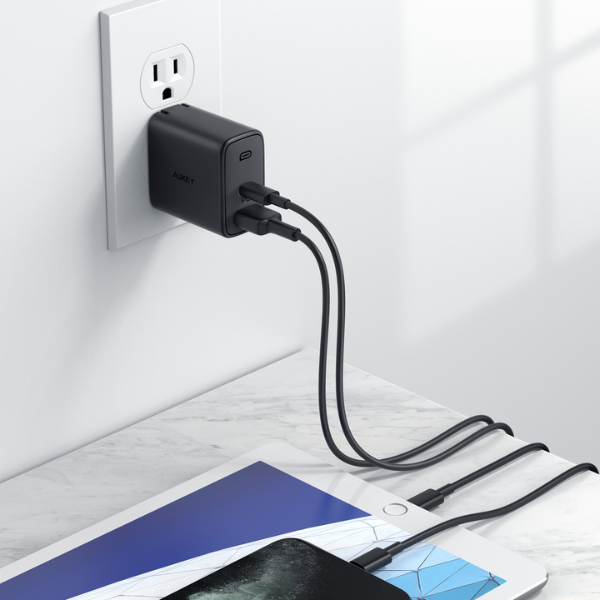 Cốc sạc nhanh 2 cổng Aukey PD32W PA-F3S-PA-F3S-3