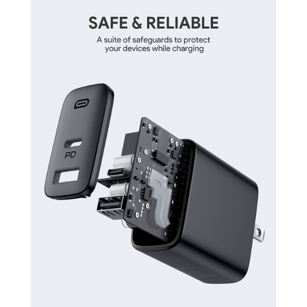 Cốc sạc nhanh 2 cổng Aukey PD32W PA-F3S-PA-F3S-5