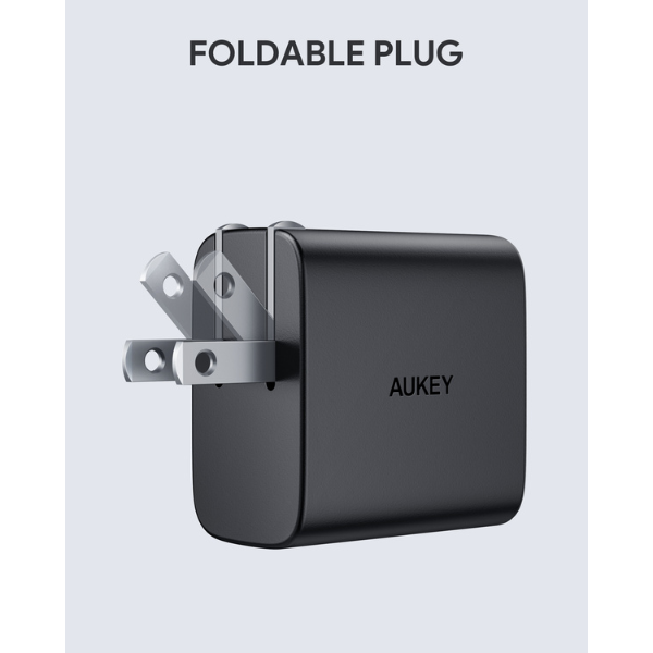 Cốc sạc nhanh 2 cổng Aukey PD32W PA-F3S-PA-F3S-8