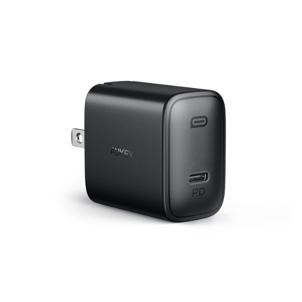 Bộ sạc nhanh Aukey 20W Type-C (Kèm cáp chuẩn MFi)-PA-F1S-BLK-4