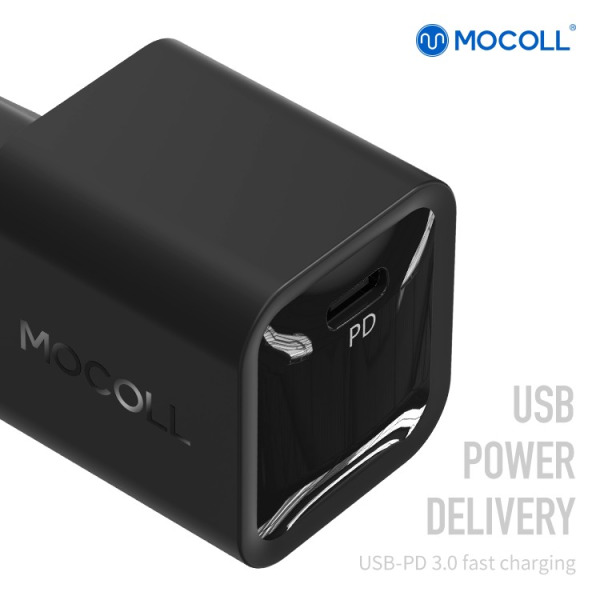 Cốc sạc nhanh MOCOLL 20W PD Type-C-MOC3567-7