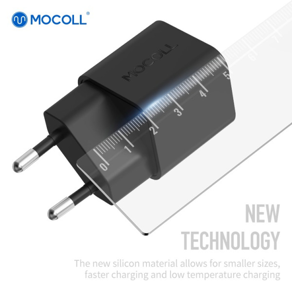 Cốc sạc nhanh MOCOLL 20W PD Type-C-MOC3567-8