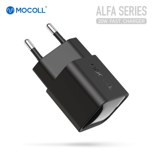 Cốc sạc nhanh MOCOLL 20W PD Type-C-MOC3567-9