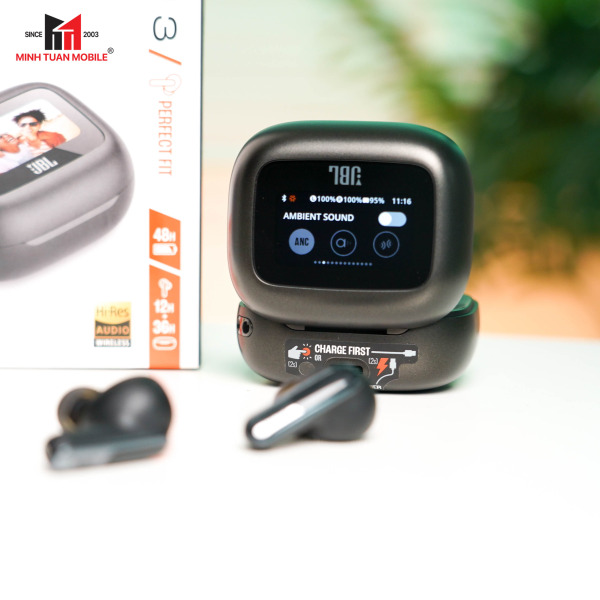 Tai nghe Bluetooth True Wireless JBL Live Beam 3-JBLLIVEBEAM3SIL-14