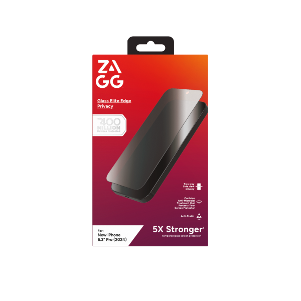Cường lực chống nhìn trộm iPhone 16 Pro ZAGG Elite Edge-100115464-11