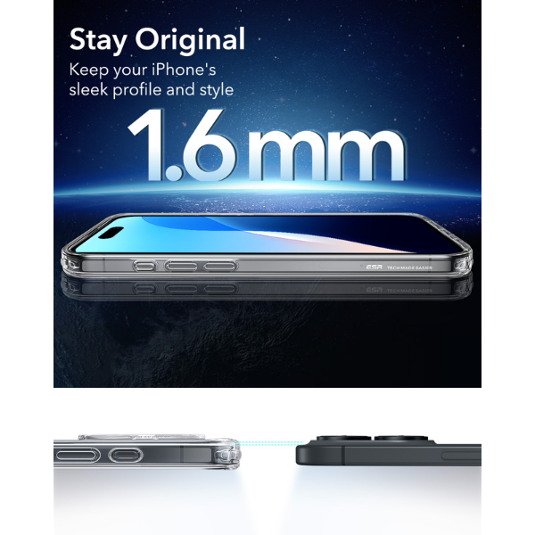 Ốp lưng Magsafe iPhone 16 ESR Classic Hybrid HaloLock-4894240220702-7