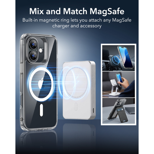 Ốp lưng Magsafe iPhone 16 ESR Classic Hybrid HaloLock-4894240220702-8