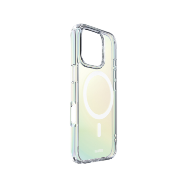 Ốp lưng Magsafe iPhone 16 Pro LAUT Holo Pearl-L_IP24B_HO_W-5