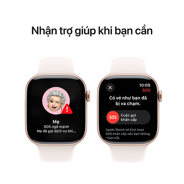 Apple Watch S10 GPS 42mm Viền Nhôm Dây Cao Su - Chính hãng VN A-AW S10 NHOM CAO SU 42-6