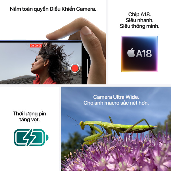 iPhone 16 Plus 512GB - Chính hãng VN A-MY253VN A-4