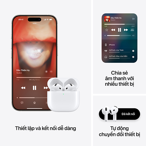 Tai nghe Apple AirPods 4-MXP63ZP A-7