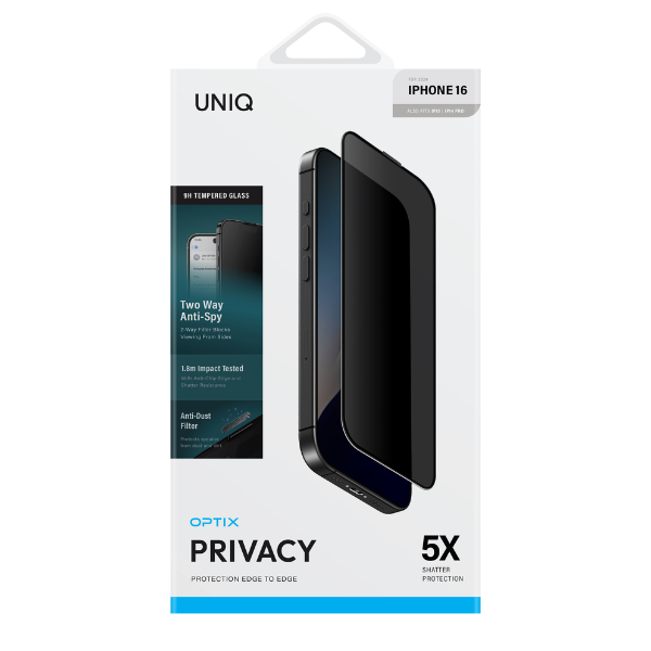 Cường lực chống nhìn trộm iPhone 16 15 UNIQ Optix-UNIQ-IP6.1(2024)-PRIVACY-3