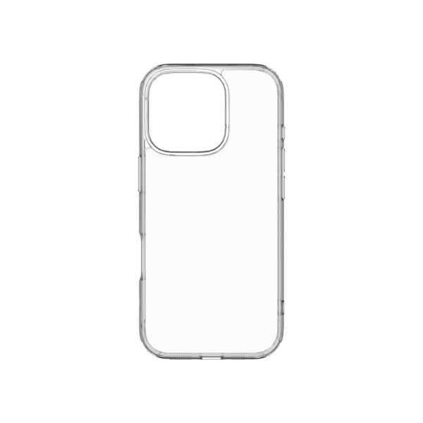 Ốp lưng iPhone 16 Pro Mipow Tempered Transparent Clear-PS16B-CR-3