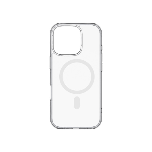 Ốp lưng Magsafe iPhone 16 Pro Mipow Tempered Transparent Clear-MGC16B-CR-3