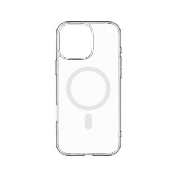 Ốp lưng Magsafe iPhone 16 Pro Max Mipow Tempered Transparent Clear-MGC16D-CR-2