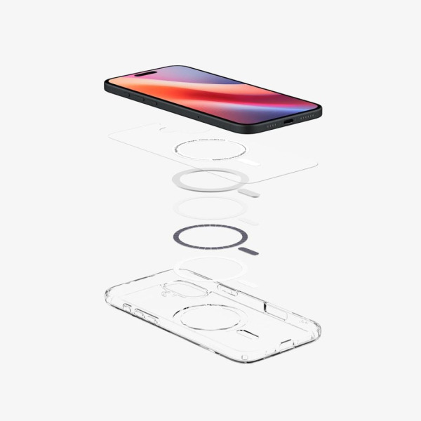 Ốp lưng Magsafe iPhone 16 Spigen Crystal Hybrid MagFit-ACS08225-7