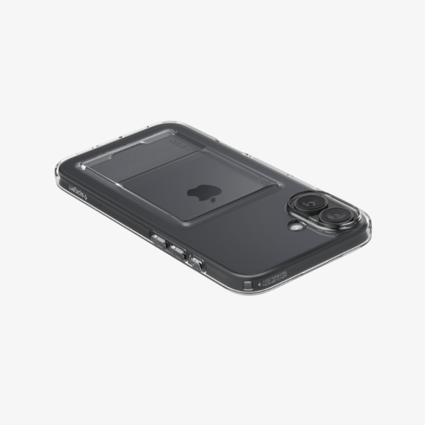 Ốp lưng iPhone 16 Spigen Crystal Slot Crystal Clear-ACS08213-7