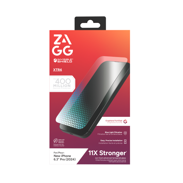 Cường lực iPhone 16 Pro ZAGG InvisibleShield XTR4-200114880-7